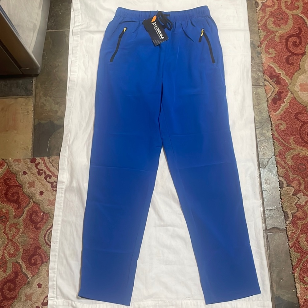 Polyester spandex trousers
